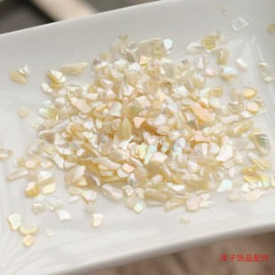 幻彩贝壳碎片碎料天然贝壳胸针碎片指甲美甲饰品手工diy配件材料