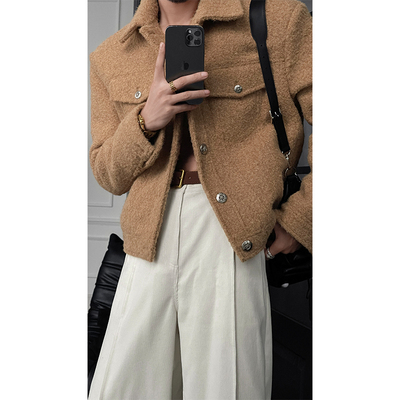 龙叨叨翻领秋冬季宽松