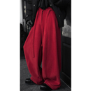 龙叨叨冬季男款新品简约高级感厚款百搭宽松垂感阔腿休闲西裤长裤