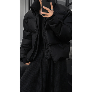 龙叨叨冬季 高级感痞帅立领棉服男潮牌宽松百搭保暖棉衣外套 新品