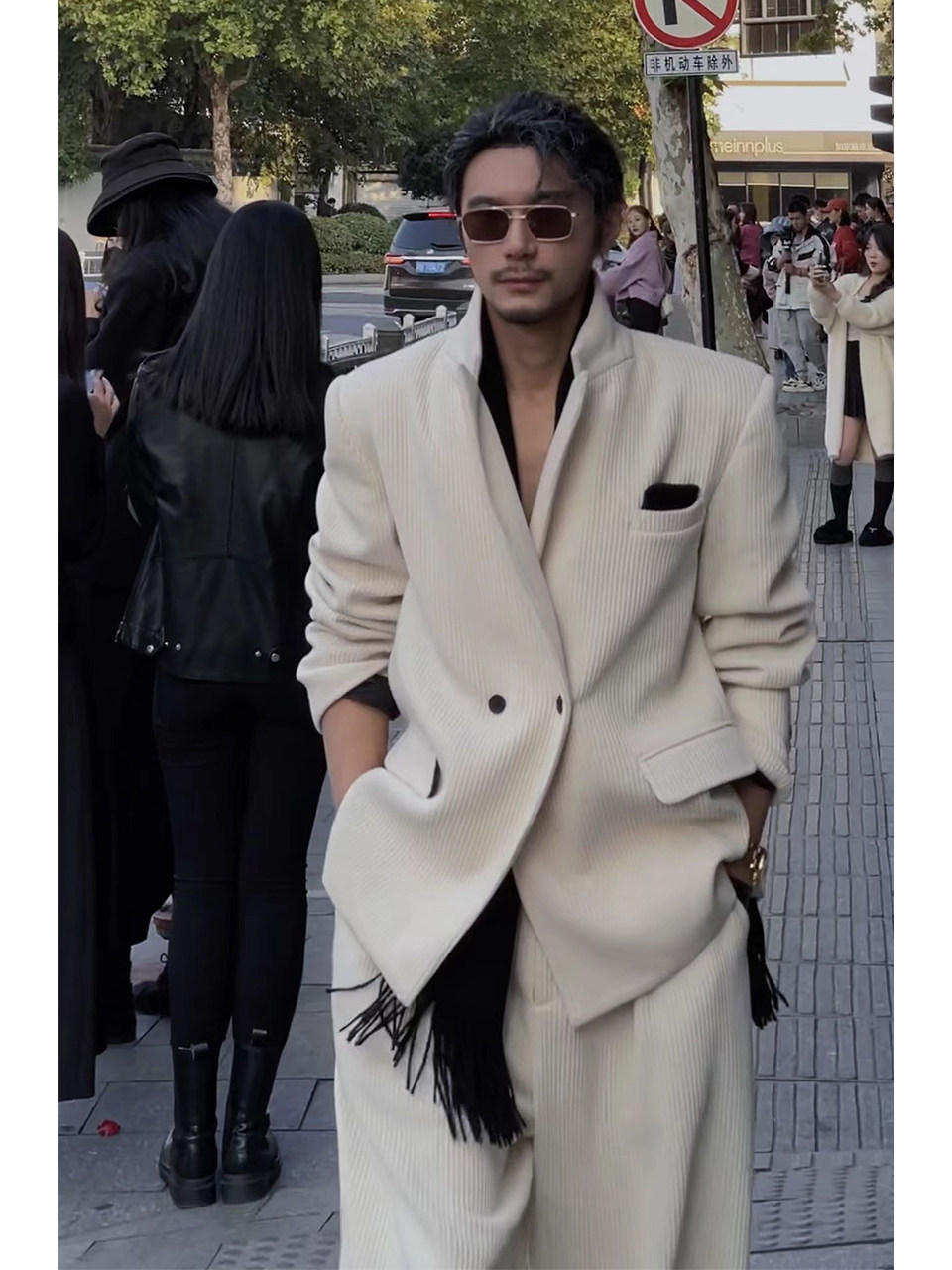 龙叨叨英伦风微宽松秋冬日常婚礼