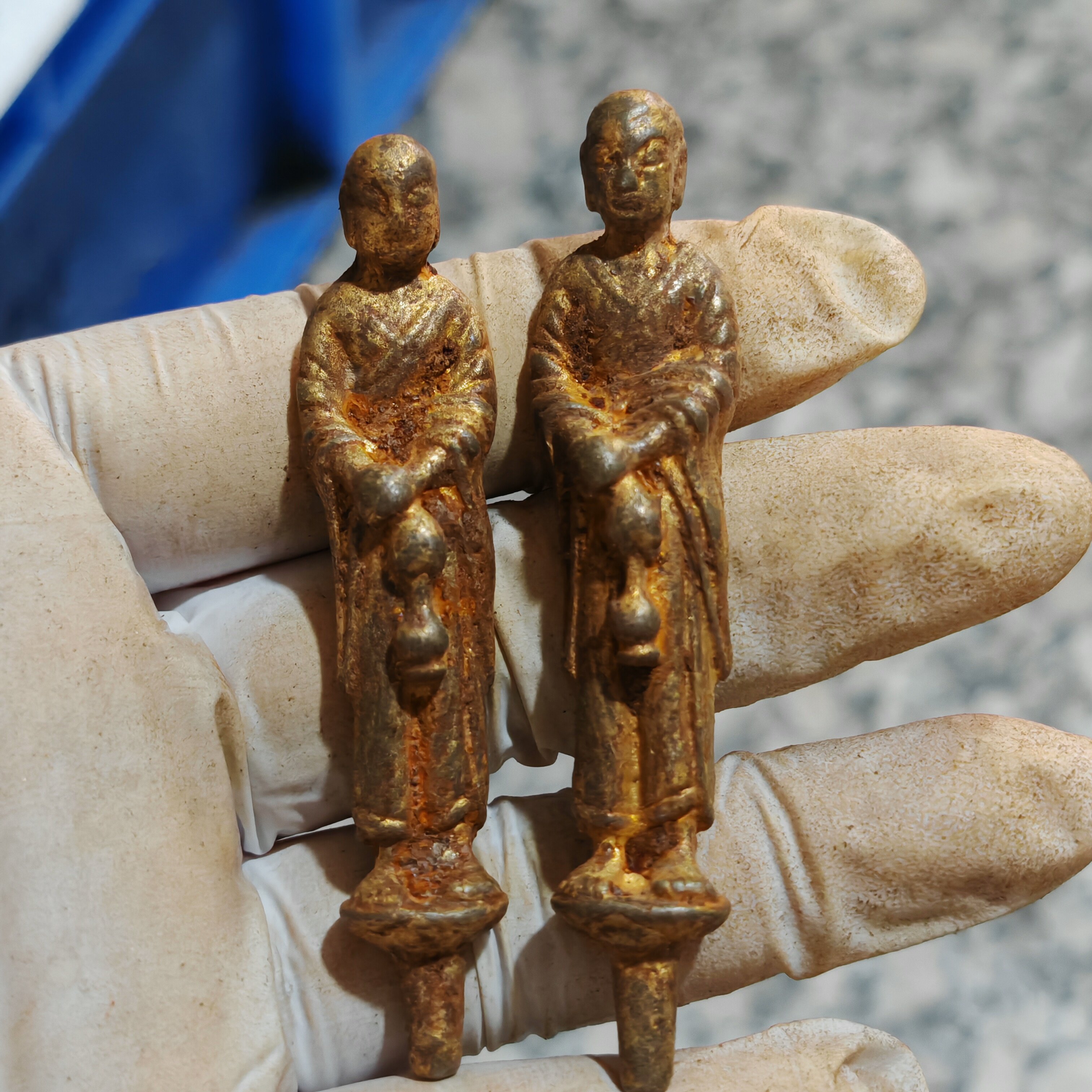 插佛大日如来鎏金铜佛像神像仿古老物件古玩古董收藏品 单个价格