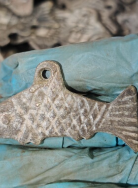 出土老铜鱼挂件吊坠实物拍摄按图发货