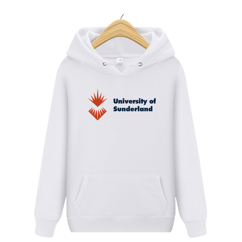 University of Sunderland 英国桑德兰大学校服 冬季加绒连帽卫衣