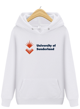 University of Sunderland 英国桑德兰大学校服 冬季加绒连帽卫衣