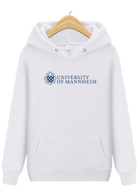 University of Mannheim 曼海姆大学校服 秋冬季加绒套头情侣卫衣