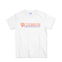 克莱姆森大学校服T恤短袖男纯棉圆领学生班服Clemson University