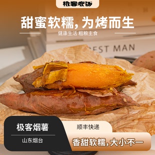 极客烟薯鲜果 | 正宗烟薯25号 新鲜烟薯 个别发芽阴凉通风保存 SF