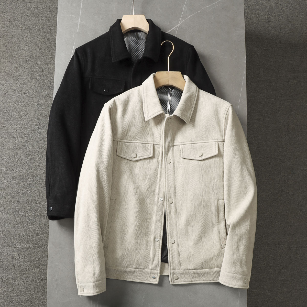 90绒+石墨烯内里！品牌撤柜冬装男士休闲翻领轻薄羽绒服保暖外套