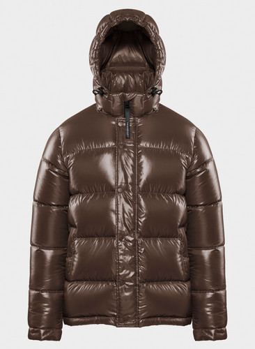 Aritzia TNA Super PUFF™亮面男士正常款羽绒服90%鹅绒-30度保暖