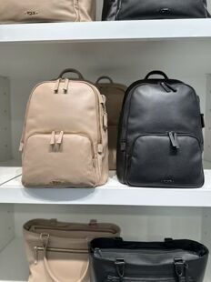 Tumi途明新款男女适用Blaire双肩包全牛皮36×28×15超轻13寸电脑