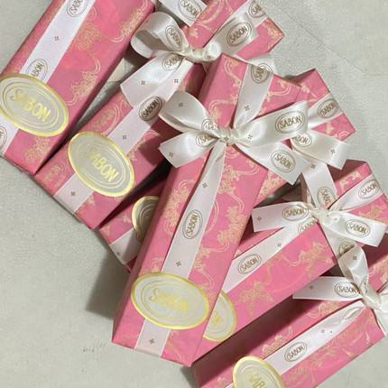 sabon黄油护手霜礼盒装送人女生教师节礼物生日伴手礼白茶绿玫瑰