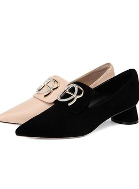 皇冠专柜正品Roberta诺贝达女鞋RL07243时尚水钻平跟单鞋