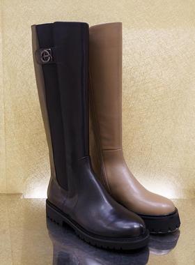 皇冠专柜正品Roberta诺贝达女鞋RA18228冬靴女靴长靴靴子