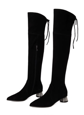 皇冠专柜正品Roberta诺贝达女鞋RA07210女士时尚冬季过膝长靴