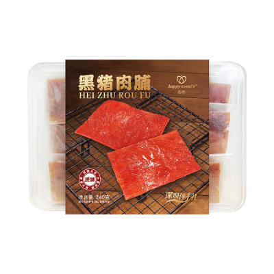 心的·黑猪肉脯·240g
