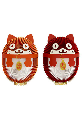 十八纸玩偶礼盒-搞钱猫