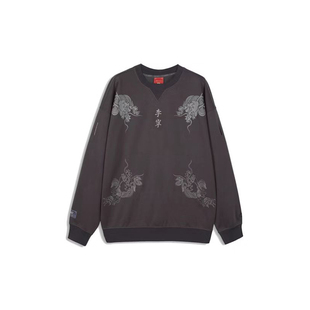 中国李宁20秋X故宫·宝蕴楼联名款 套头卫衣AWDQ929 男女同款