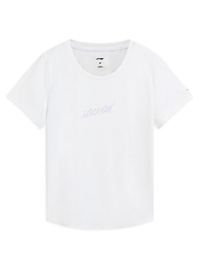 Lining/李宁正品健身系列女子百搭休闲速干凉爽短袖T恤ATSS406