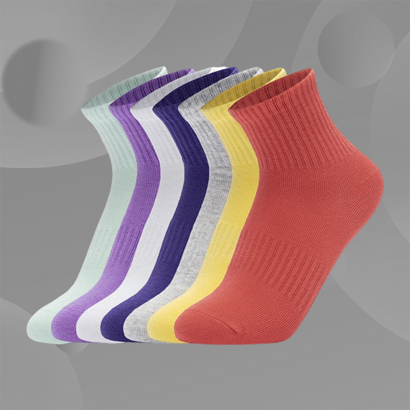 Lining/李宁正品男女大童休闲百搭透气舒适吸汗中筒运动袜YWTS029