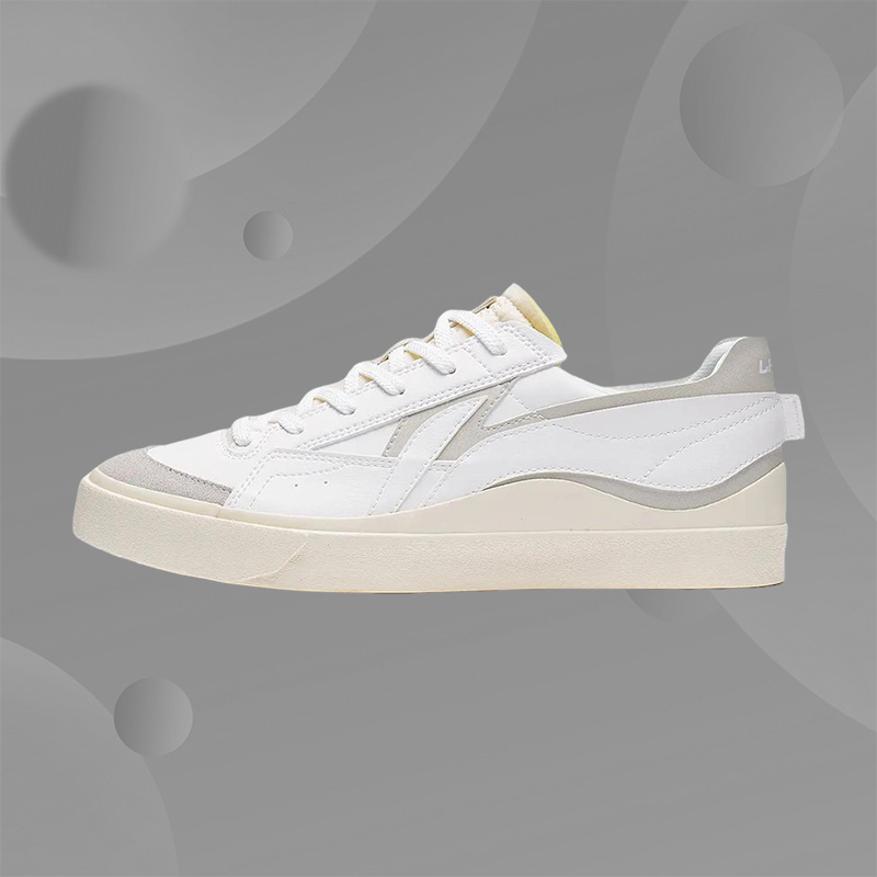 Lining/李宁正品男子新款榆枝系列防滑耐磨低帮运动板鞋AGCT161