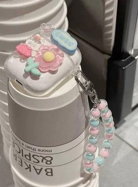花朵兔子适用索爱JING SE耳机壳透明新款SOAIY索爱jingse蓝牙耳机