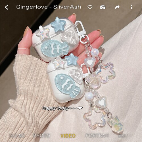 星星小鱼适用Lenovo联想XT52耳机壳透明新款联想xt52 Pro蓝牙耳机保护套xt52pro硅胶女生防摔软壳女创意潮牌