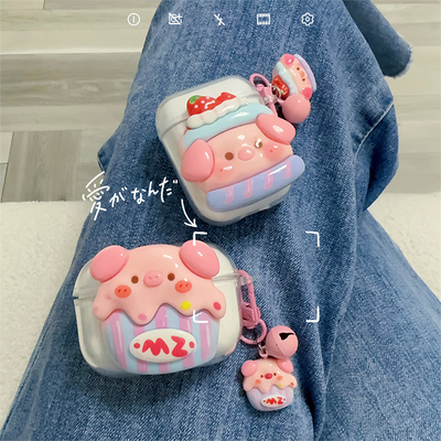 可爱小猪适用华为FreeBuds SE4 ANC耳机套freebudsse4anc蓝牙耳机