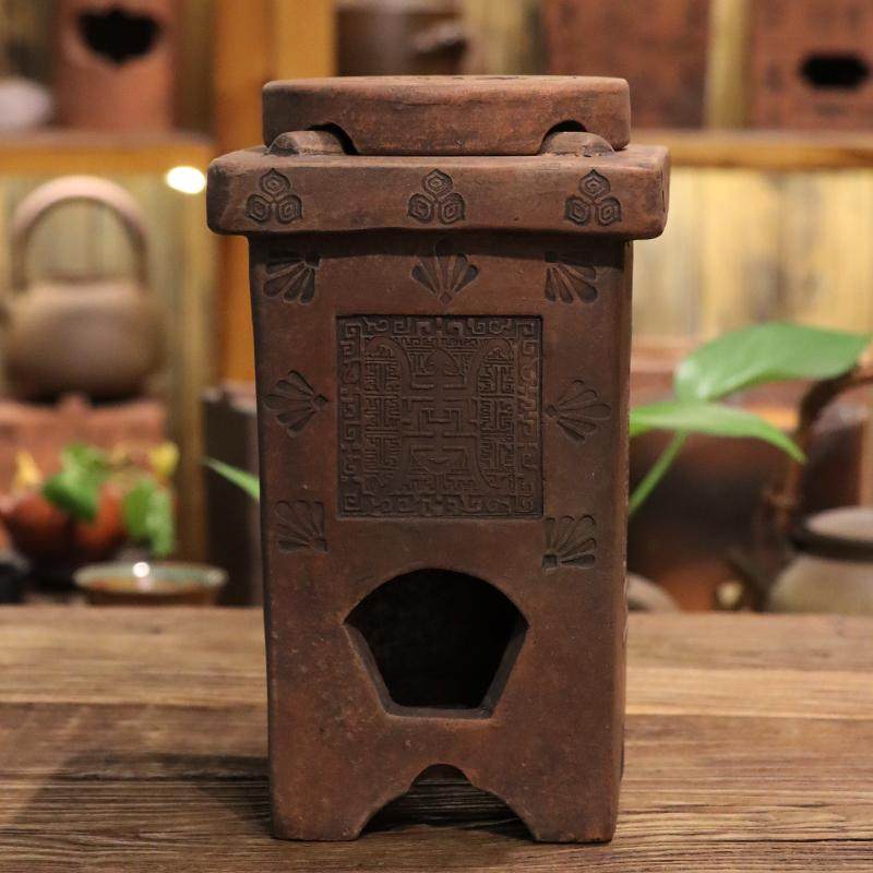 【老式炭炉】复古手工红泥碳炉家用中式煮茶烧水泡茶户外露营茶炉,餐饮具,煮茶炉,淘宝优惠券,粉丝福利购,淘宝优惠卷