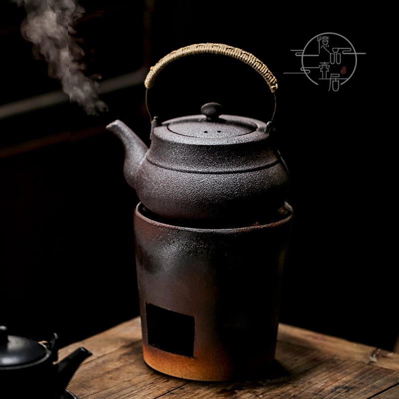 围炉煮茶烧水养生纯手工提梁壶