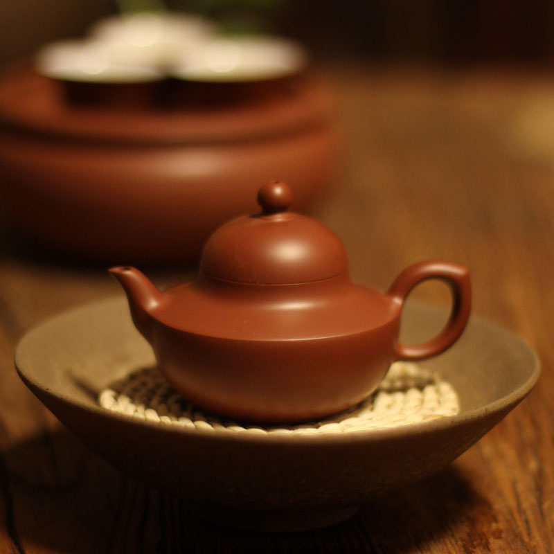 吴洁敏正宗潮州朱泥茶壶