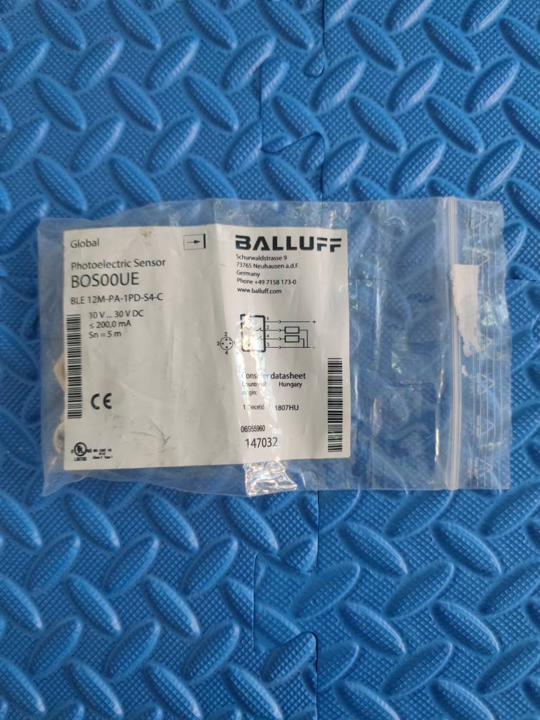 全新原装 巴鲁夫BALLUFF BLE 12M-PA-1PD-S4-C BOS00UE 实物 现货