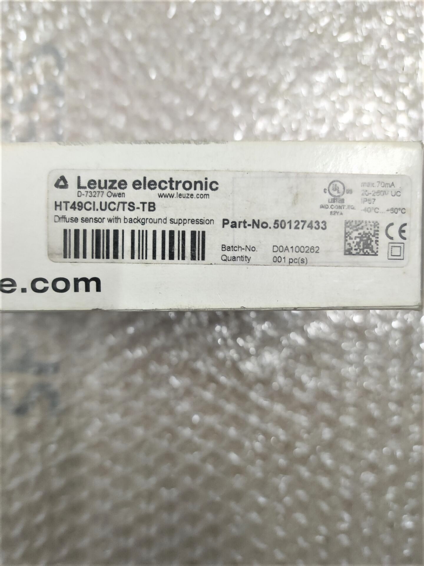 全新原装 劳易测LEUZE HT49CI.UC/TS-TB 50127433 实物拍摄 现货