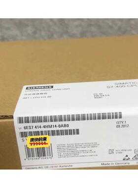 非实价议价议价6ES7414-4HM14-0AB0 S7-400H CPU中央组件6ES7 414