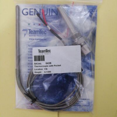 非实价议价议价Teamtec焚烧炉温度传感器货号6437+6438 L=1400现