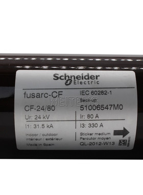 非实价议价议价9年老店  CF-24/80 24KV 中高压熔断器保险 Fusarc