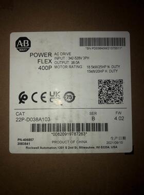 非实价议价议价AB变频器22p-d038a103实物议价非实价议价议价