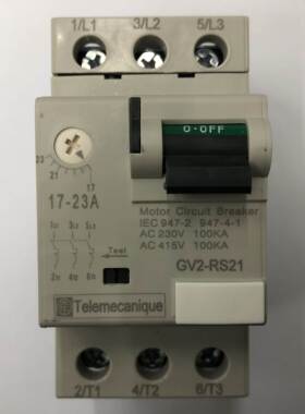 非实价议价议价原装正品GV2-RS21C 17-23A电动机保护用空气开关断