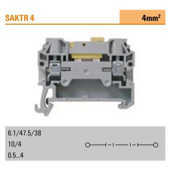非实价议价议价/螺钉式开关型接线端子SAKTR 4 1255750000非实价