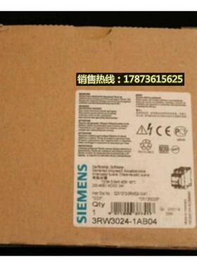 非实价议价议价3RW3024-1AB04原装 软启动 3RW 3024-1AB14/ 3RW30