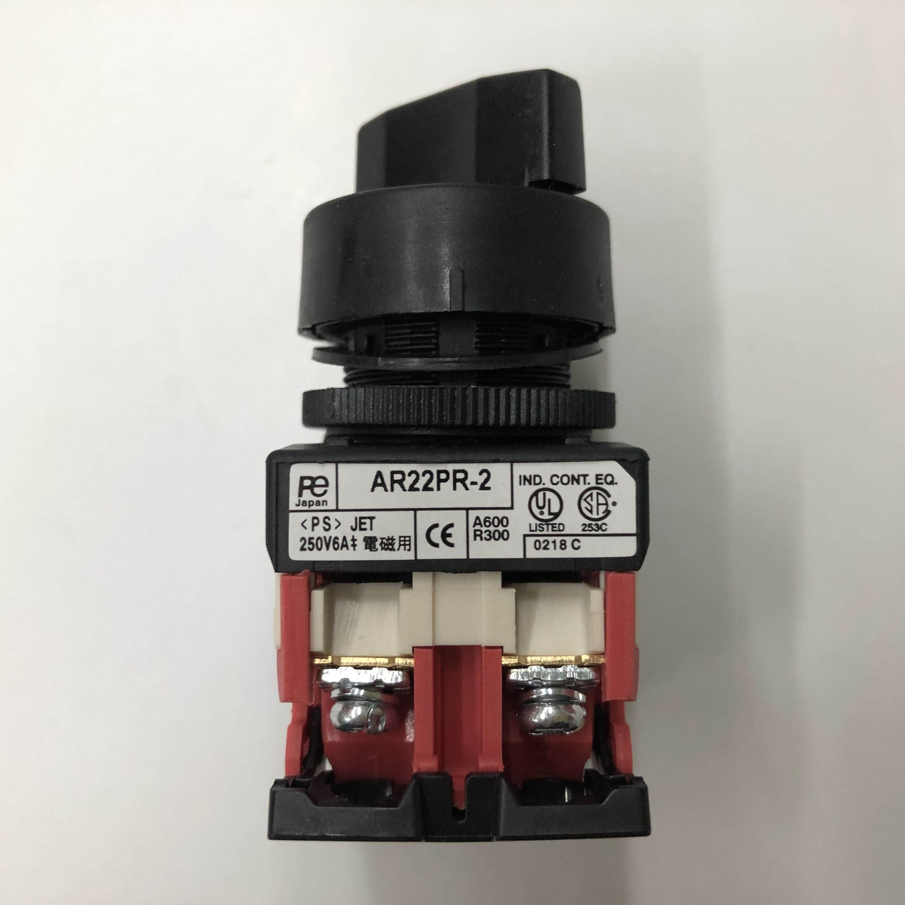 非实价议价议价原装正品AR22PR-211B两档1开1闭日本旋钮选择开关