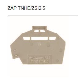 非实价议价议价ZAP TNHE/ZSI2.5 正品保险端子挡板 档片 隔板1610