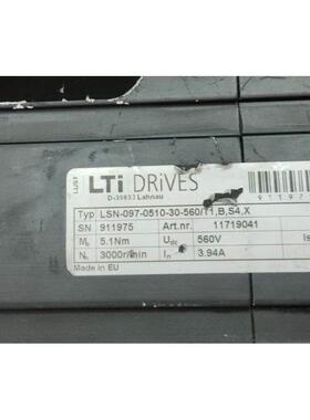 非实价议价议价议价LSN-097-0510-30-560/T1.B.S4.XLTI伺服电机带