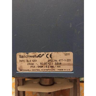 非实价议价议价ALX1201 英国 萨驰威尔 Satchwell 执行器非实价议