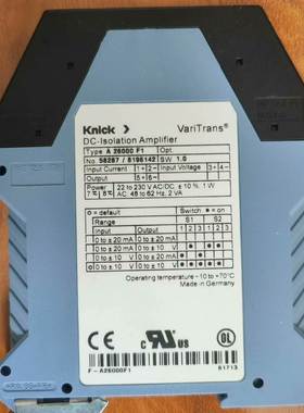 非实价议价议价Knick A 26000 F1 科伲可VariTrans控非实价议价议