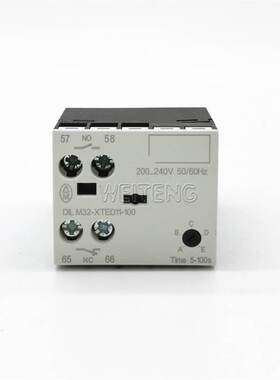 非实价议价议价MOELLER金钟 DIL M32-XTED11-100 200-240V 电子延