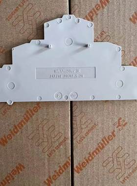 非实价议价议价ZAP/TW ZDLD2.5-2N 三层弹簧式端子排挡板隔片1782