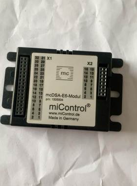 非实价议价议价德国miControl伺服放大器mcDSA-E6-Modul非实价议