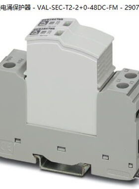 非实价议价议价菲尼克斯2类电涌保护器 - VAL-SEC-T2-2+0-48DC-FM