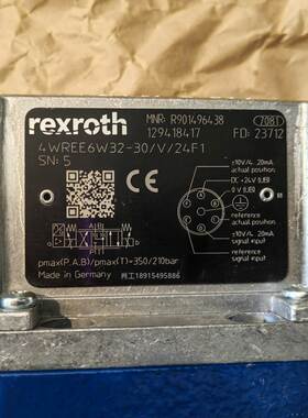 非实价议价议价德国比例换向阀4WREE6W32-30/V/24F1 A1 E 08 16新